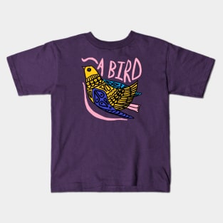 A gliding BIRD Kids T-Shirt